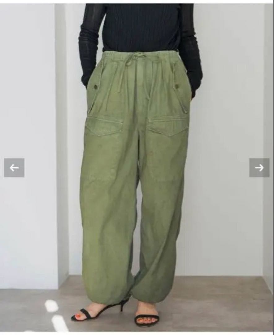 スピックアンドスパン TICCA / ティッカ カーゴパンツ 新品