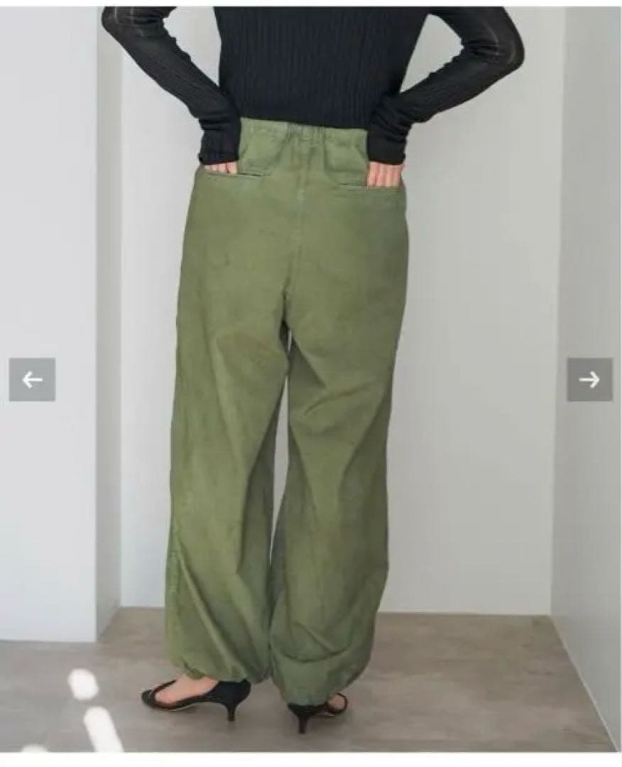 スピックアンドスパン TICCA / ティッカ カーゴパンツ 新品