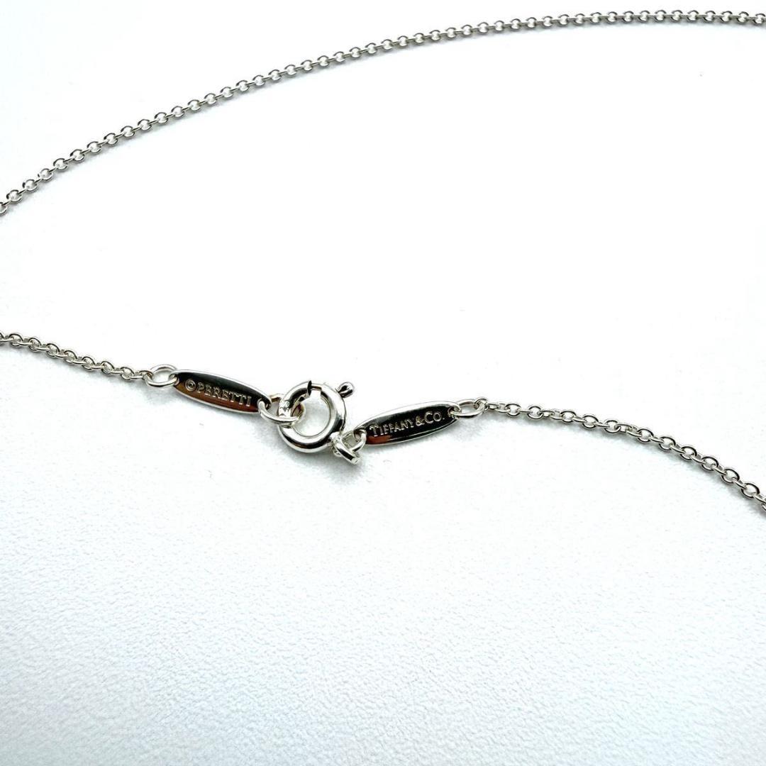 Tiffany オープンハート　XS 11mm シルバーネックレス　925