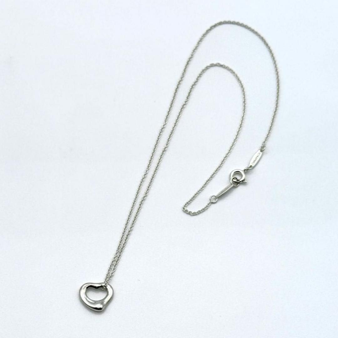 Tiffany オープンハート　XS 11mm シルバーネックレス　925