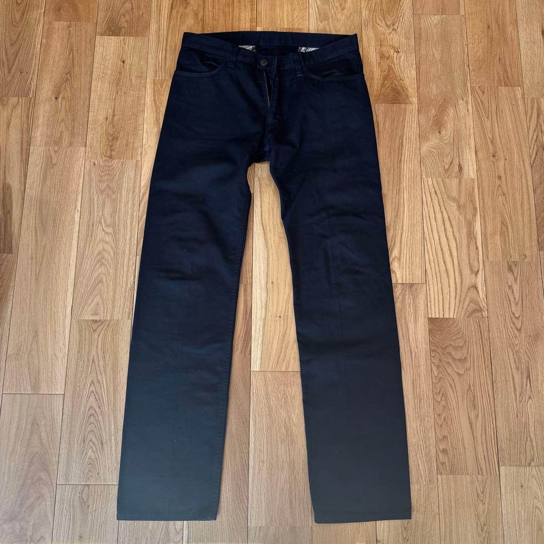 初期 ナンバーナイン パンツ デニム ブラック 2 NUMBER(N)INE