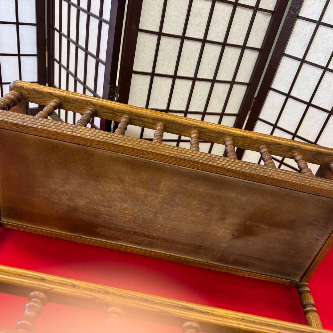 た*コ様 カリモク 木製　プランタースタンド　カート　フラワースタンド　キャスタ