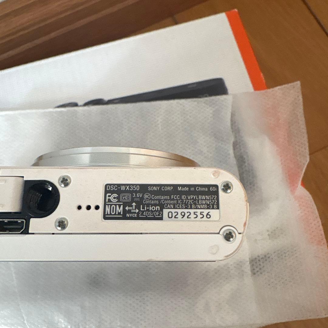 SONY Cyber-shot DSC-WX350 ホワイト