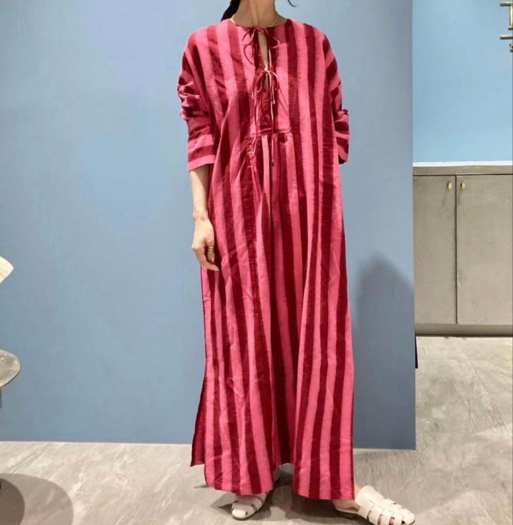Sara mallikaサラマリカIkat Stripe Dress