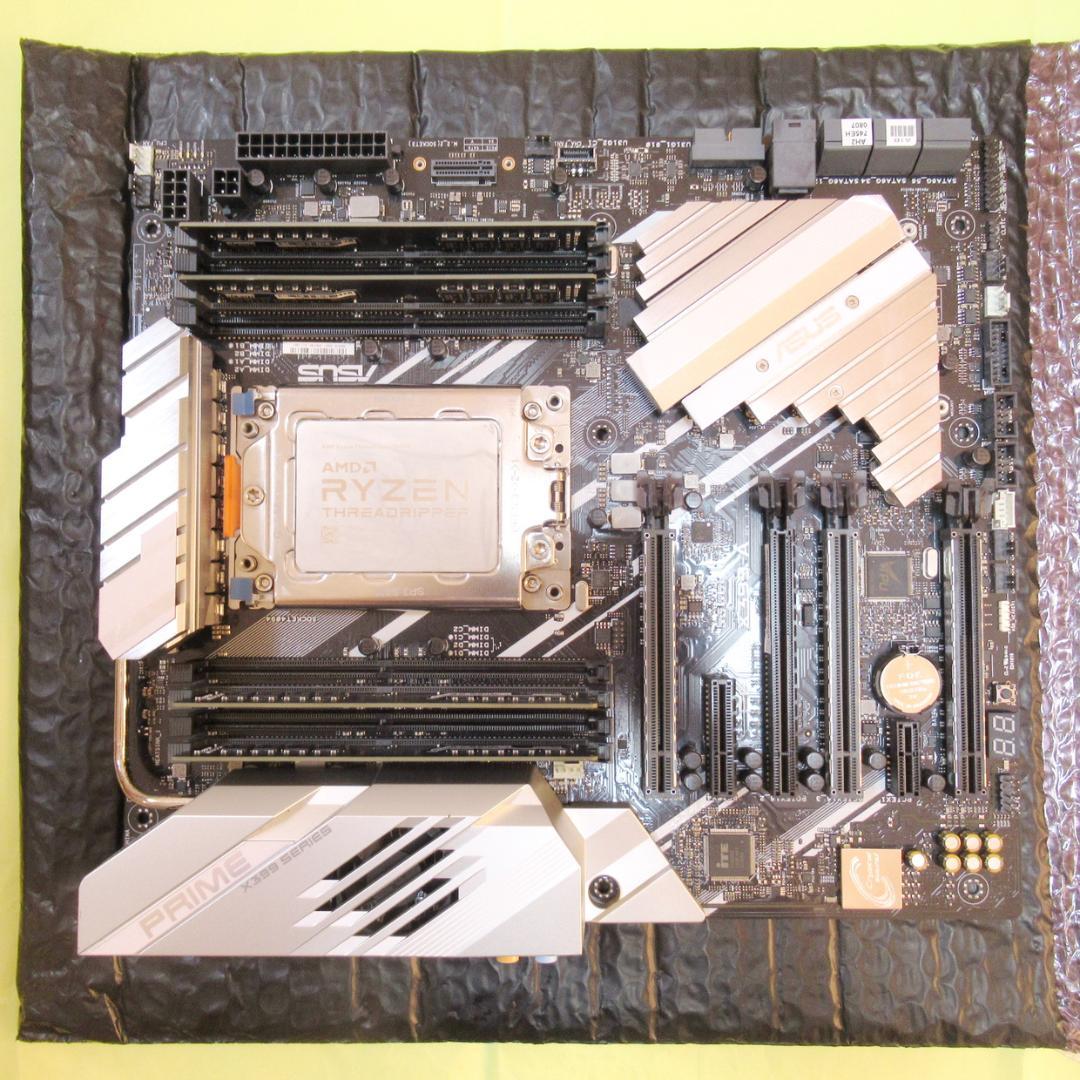 マザーボード PRIME X399A Ryzen Threadripper 2950X 64G