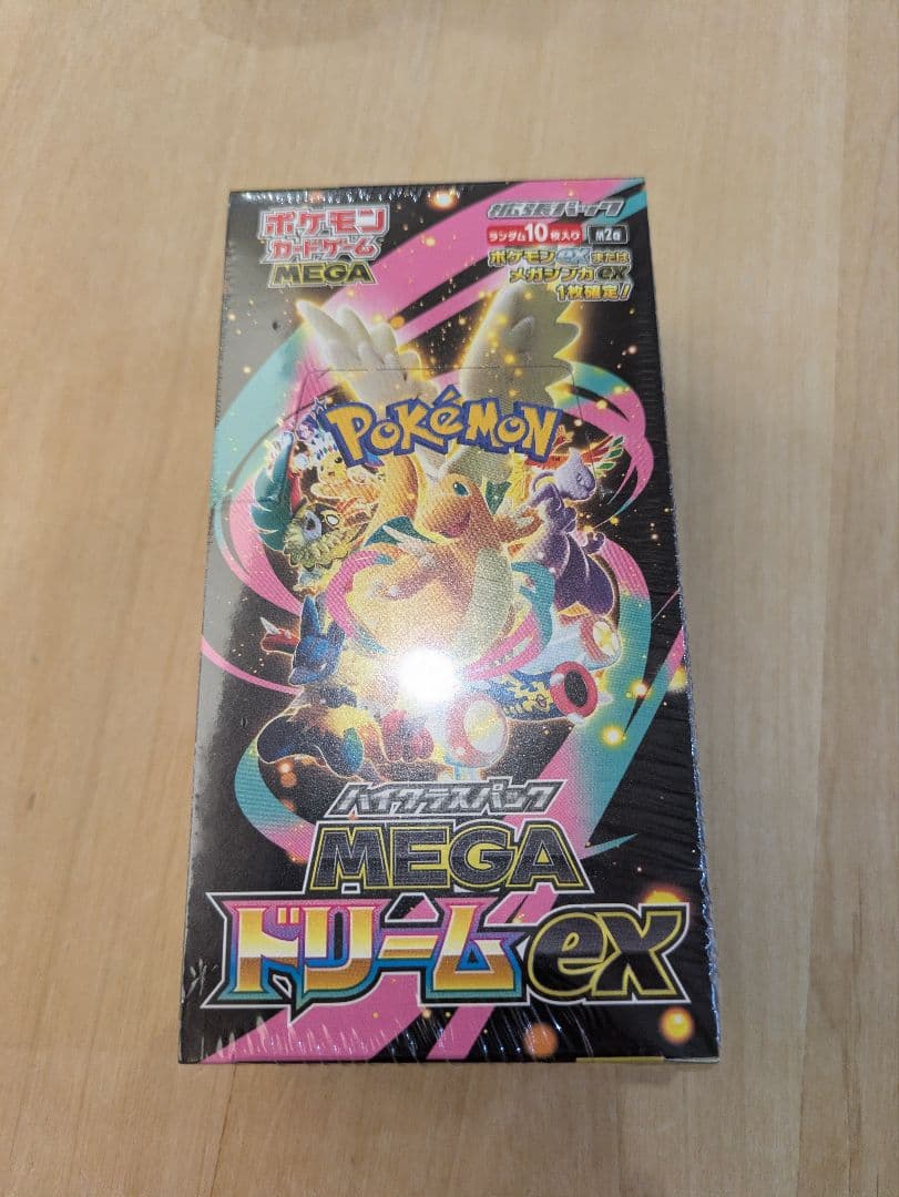 ポケモンカードゲーム MEGA ドリームex BOX　シュリンク付き