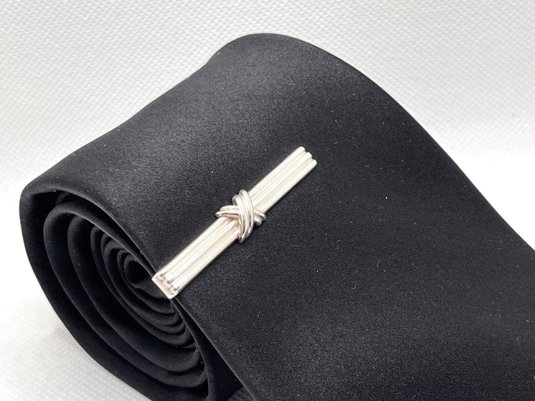 c309 美品　ティファニー　1992 シグネチャー　ネクタイピン　925