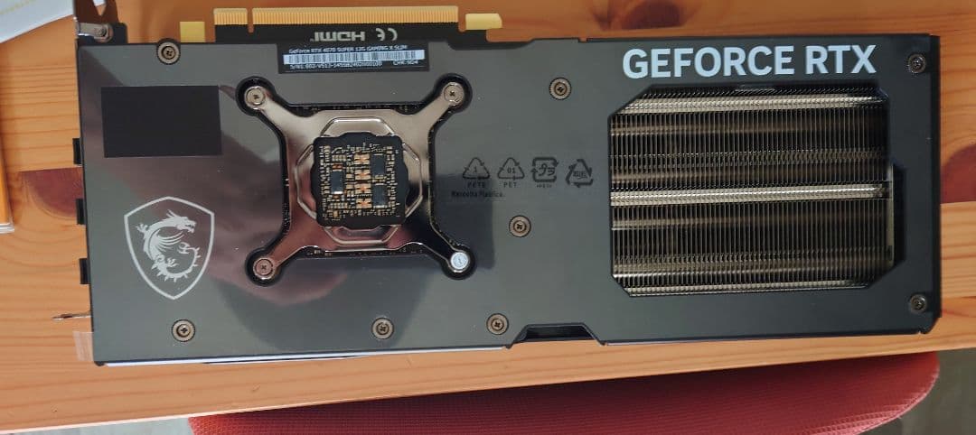 【美品】MSI RTX 4070 SUPER GAMING X SLIM