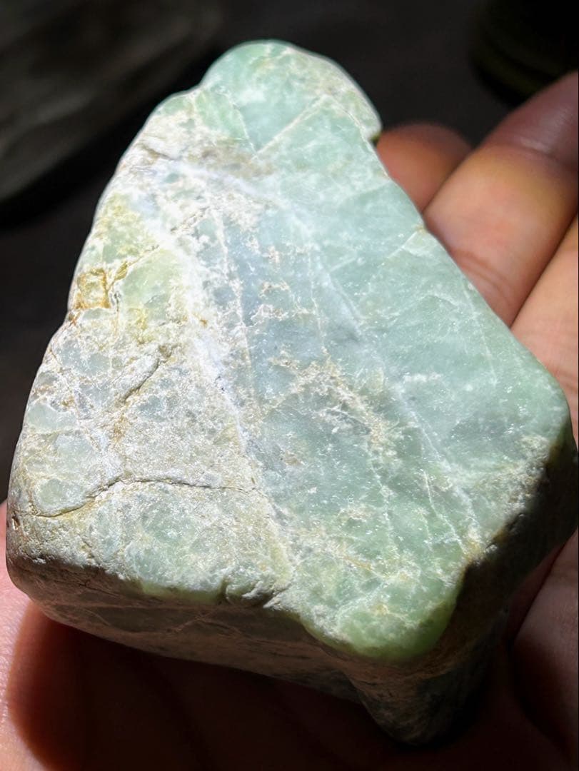 ⭐️別格高級品！来福開運秘宝①！国石！糸魚川翡翠　ジェダイト　原石