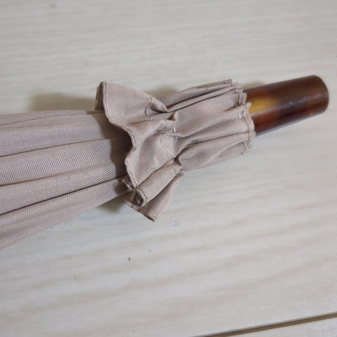 サンバリア100 長傘　M　ドームフリルピンク