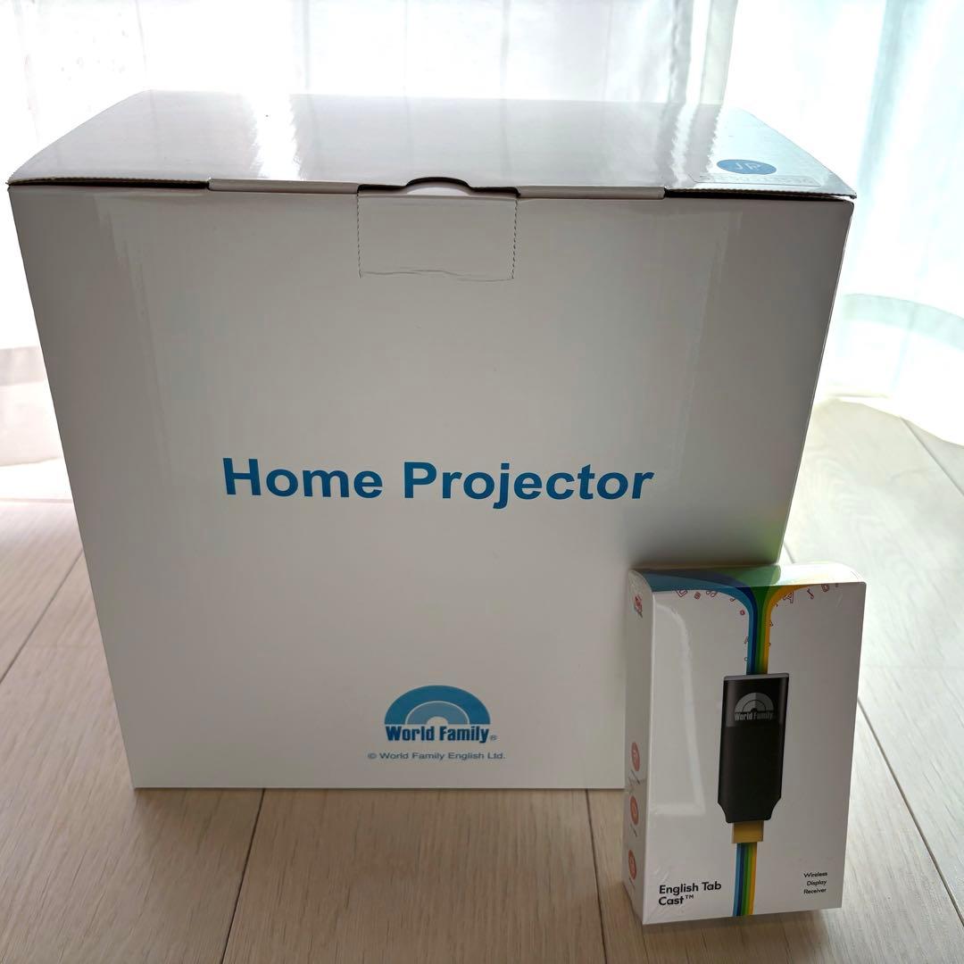 【未開封】DWE ホームプロジェクター タブキャスト付き ディズニー英語