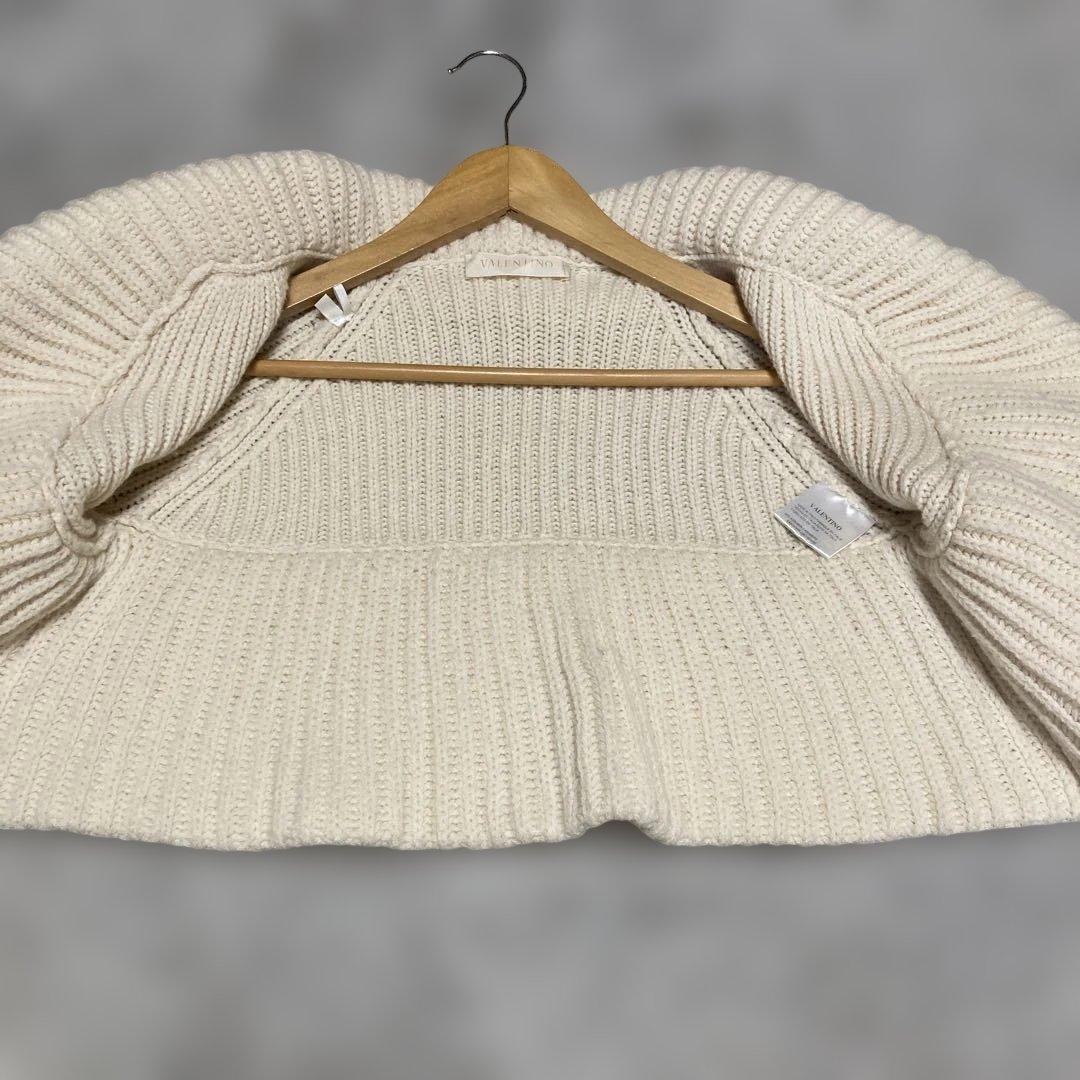 VALENTINO カシミア50%ウール50%　カーディガン.ボレロ