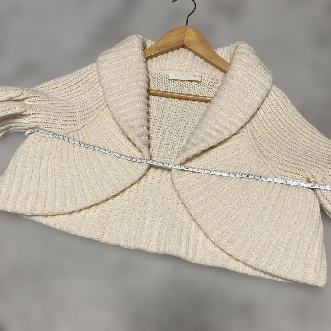 VALENTINO カシミア50%ウール50%　カーディガン.ボレロ