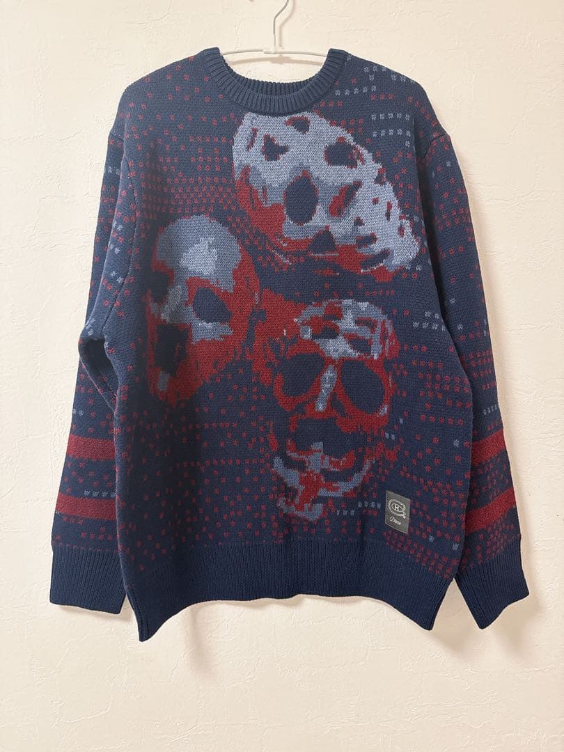 た*ー様 レア！海外限定Dime ゴールキーパー ニット セーター　ネイビー　S