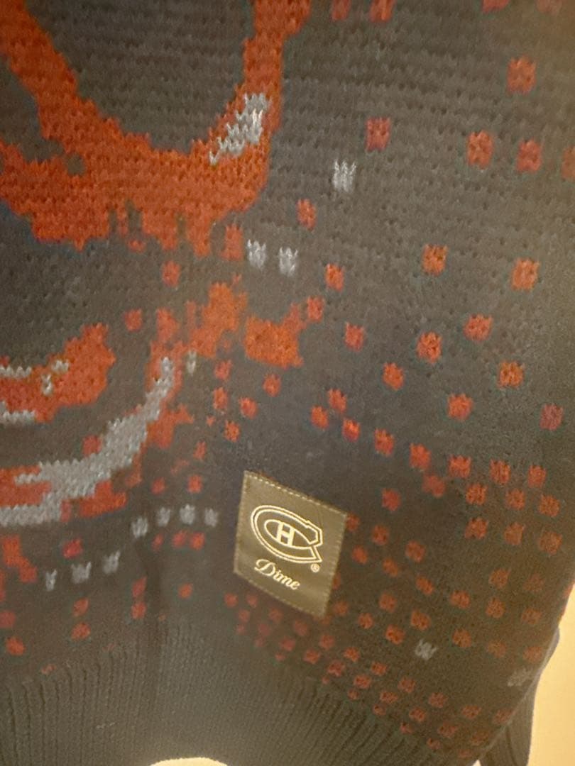 た*ー様 レア！海外限定Dime ゴールキーパー ニット セーター　ネイビー　S