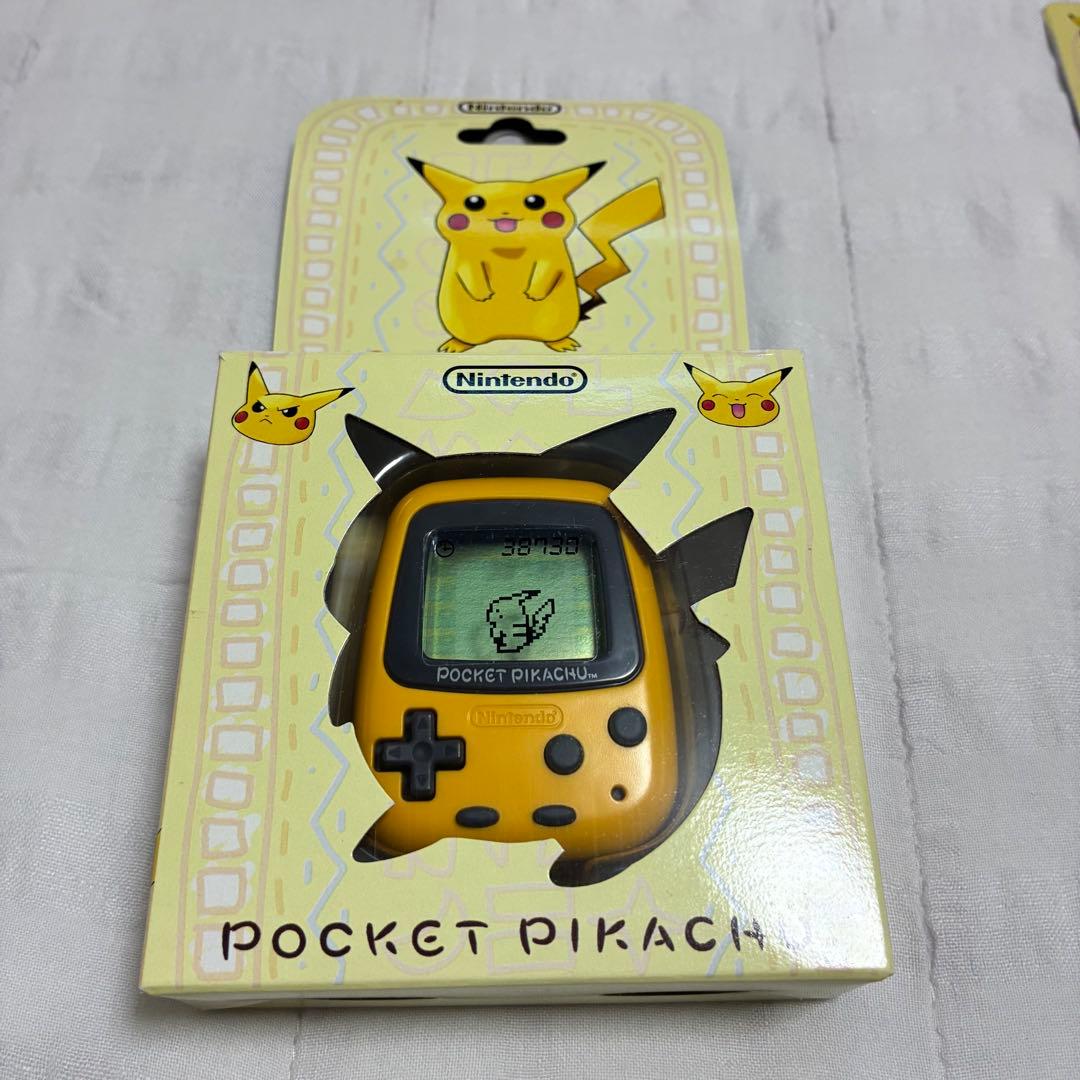 【箱付き】初代 ポケットピカチュウ 万歩計 1998 任天堂 レトロ