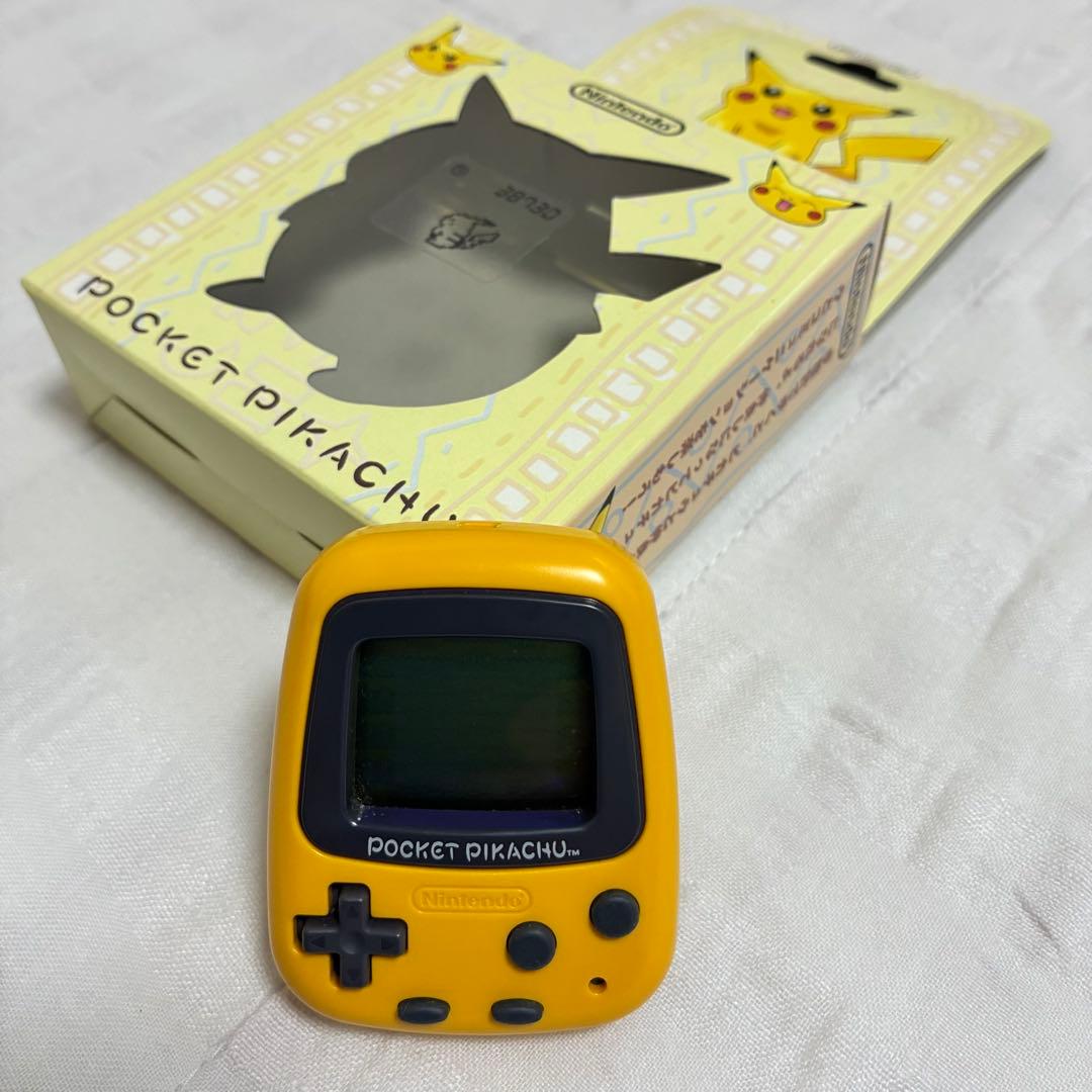 【箱付き】初代 ポケットピカチュウ 万歩計 1998 任天堂 レトロ