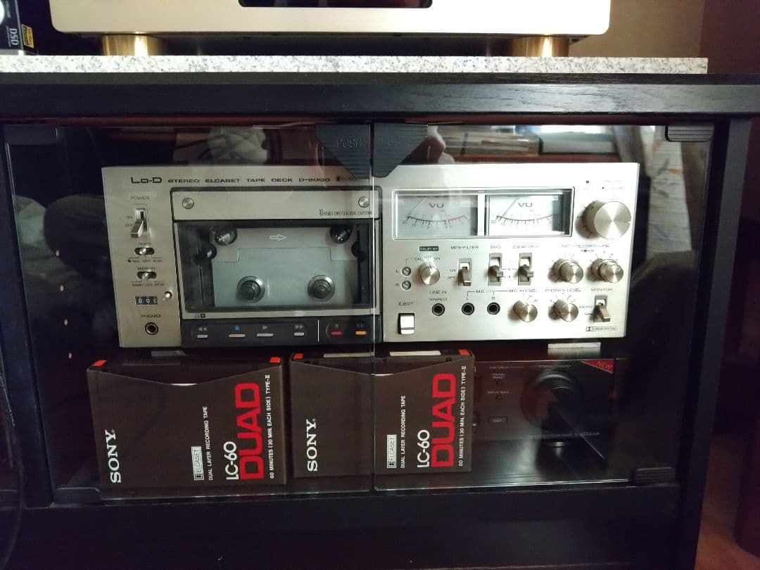 Lo-D エルカセットデッキ D-9000（SONY EL-7 OEM品）＋α