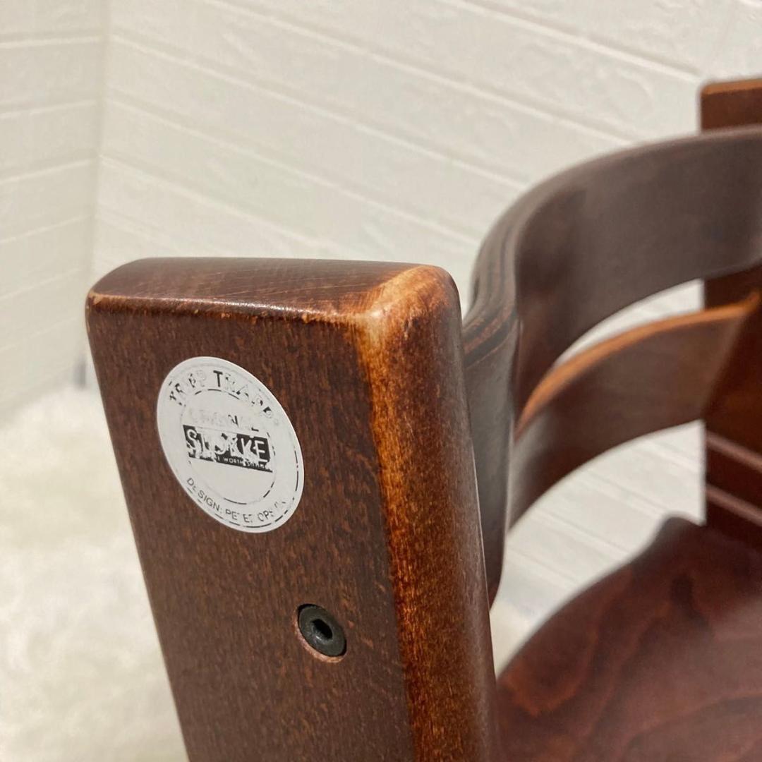 【極美品】送料無料　ストッケ　トリップトラップ　ブラウン