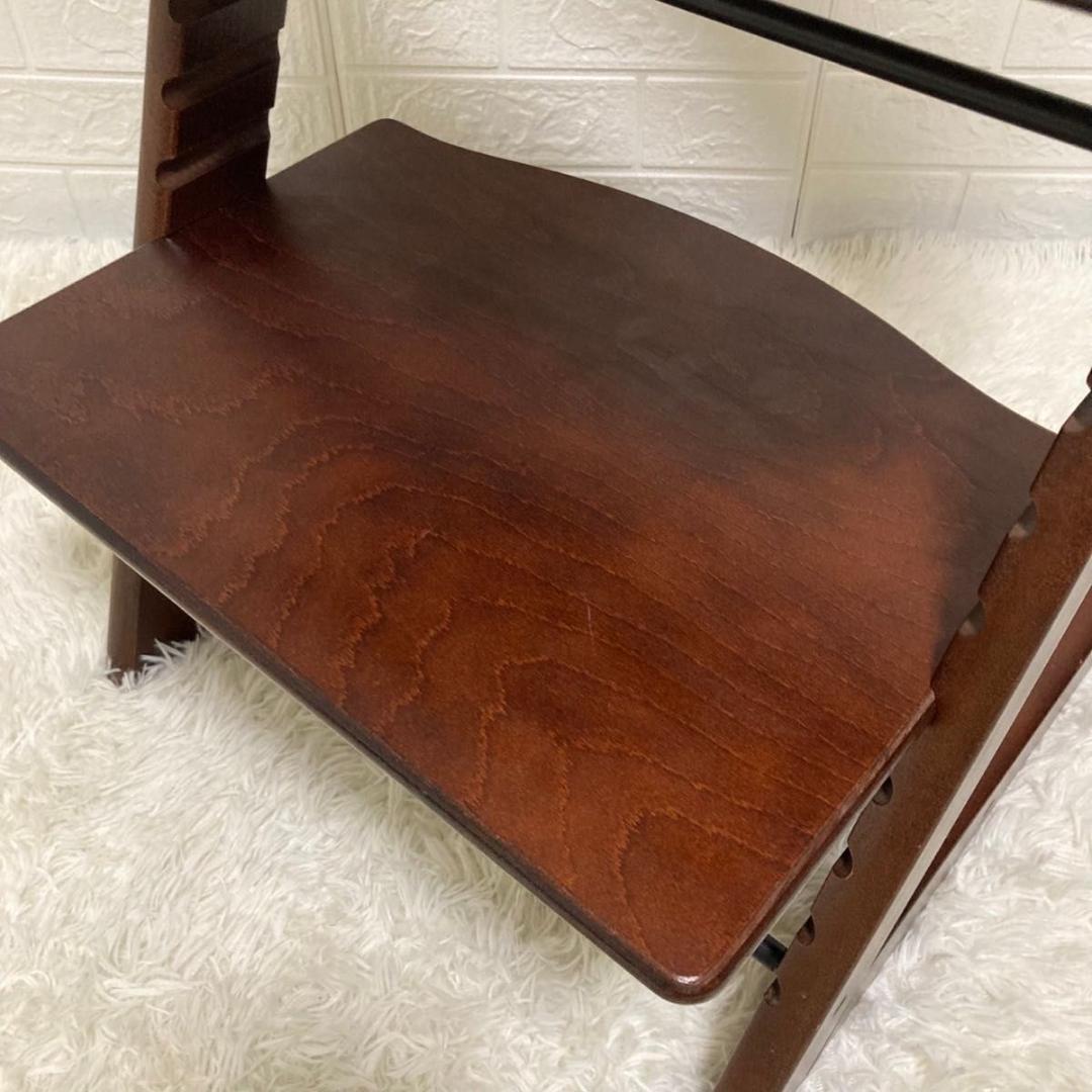 【極美品】送料無料　ストッケ　トリップトラップ　ブラウン