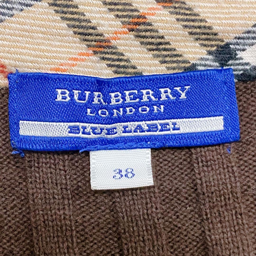 【Y2K】バーバリーロンドン パーカー フード ノバチェック 刺繍 ダブルジップ