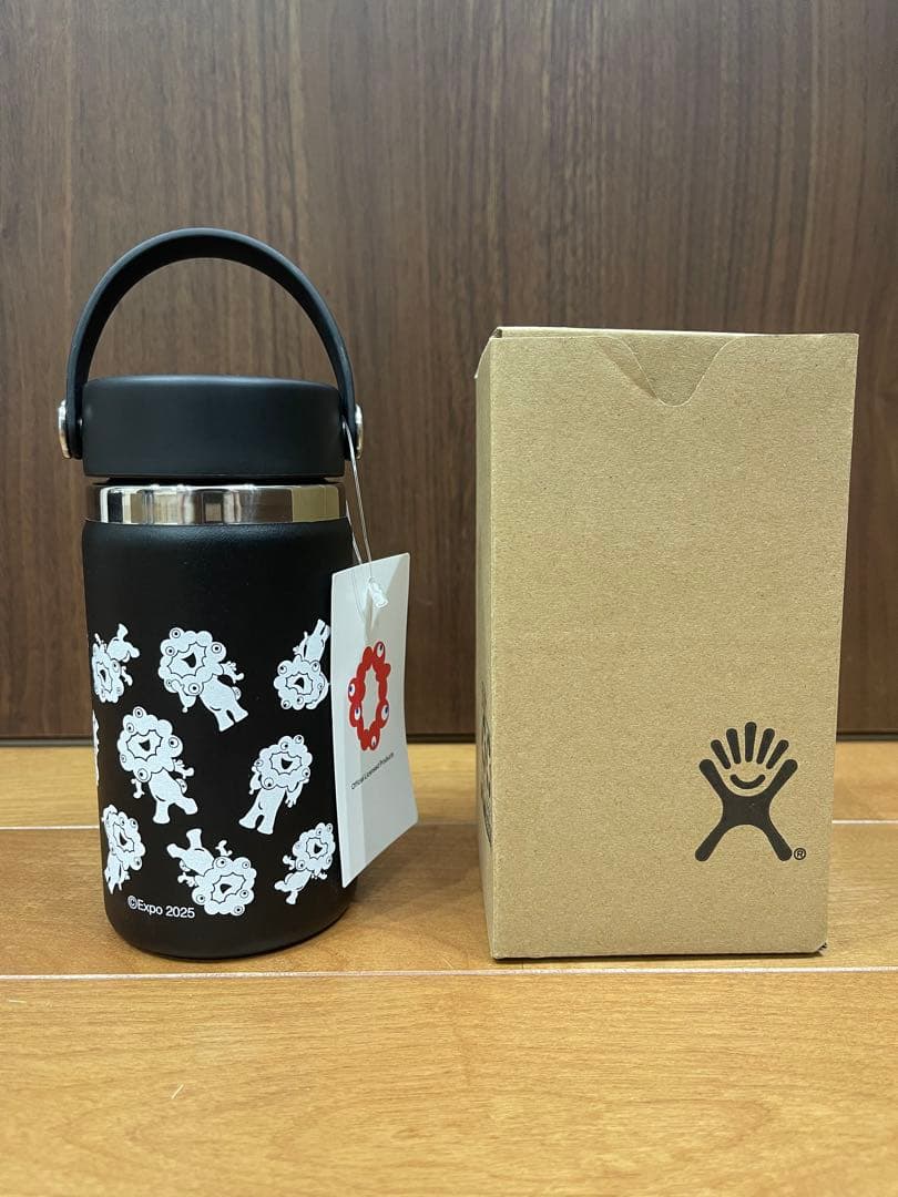 【新品未使用】大阪・関西万博公式 ミャクミャクHydro Flask ブラック