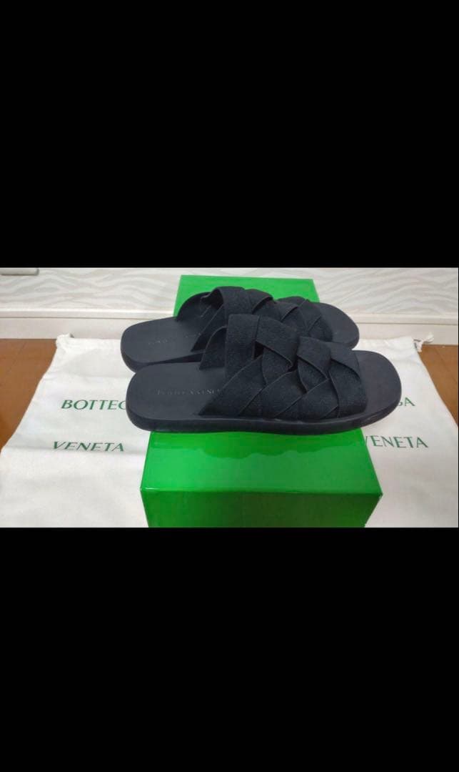 BOTTEGA VENETA サンダル メンズ ブラック