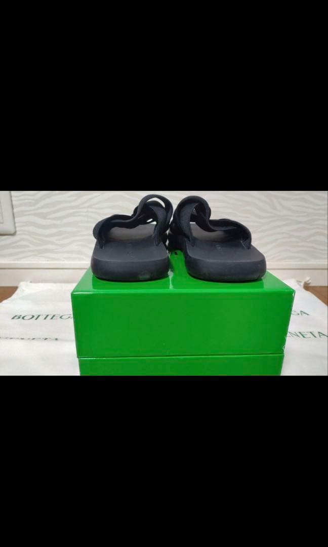 BOTTEGA VENETA サンダル メンズ ブラック