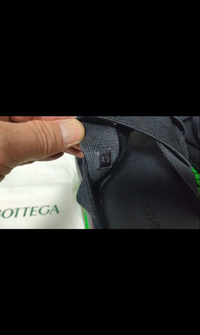 BOTTEGA VENETA サンダル メンズ ブラック