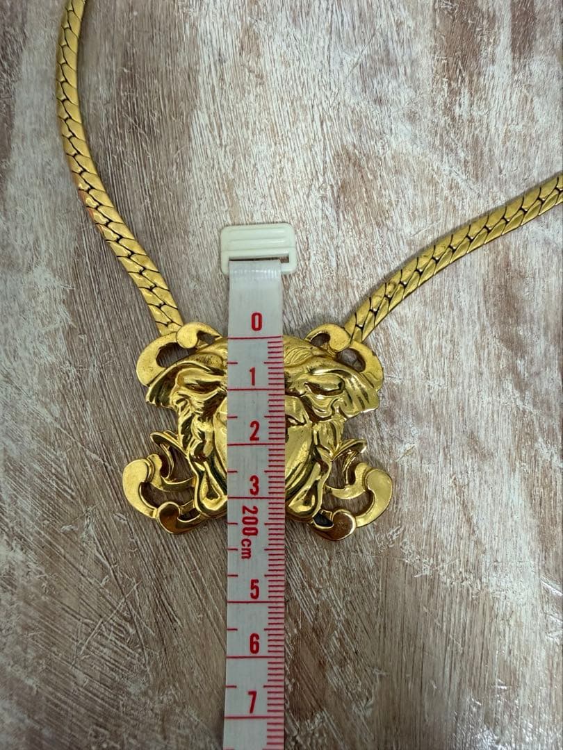 GIANNI VERSACE ゴールドネックレス　メデゥーサ　ヴィンテージ品