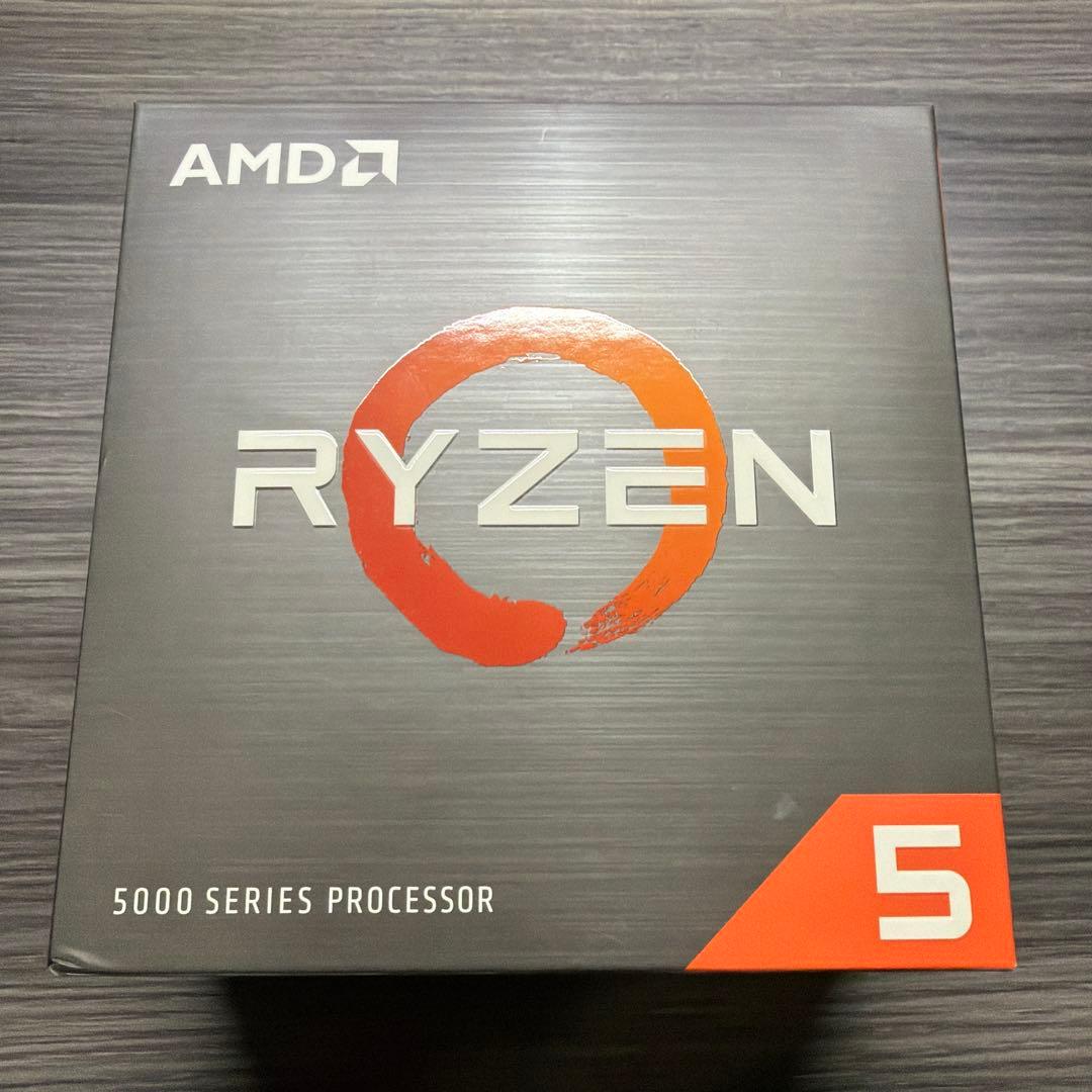 AMD Ryzen 5 5600X (外箱・リテールクーラー付属)