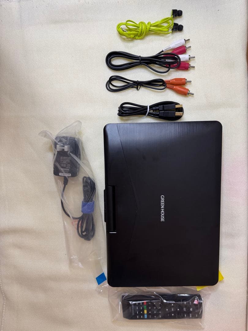 ♡極美品♡ 2018年製 グリーンハウス ポータブル ブルーレイ プレイヤー