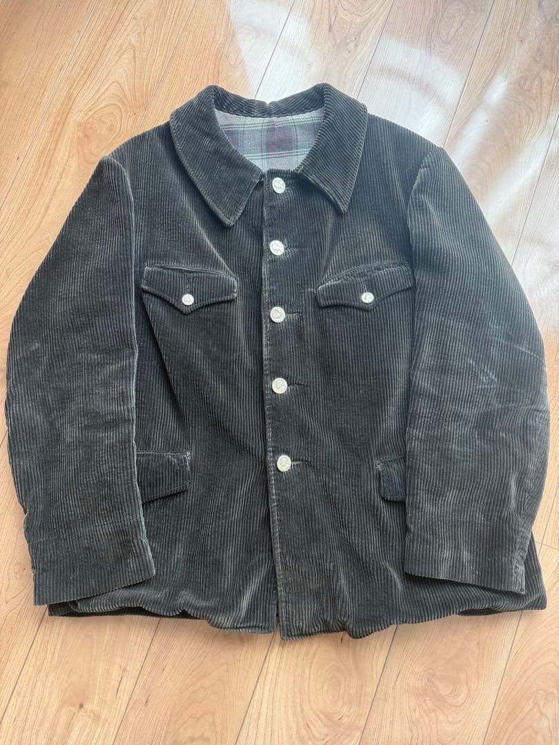 〜50s フレンチコーデュロイハンティングジャケット