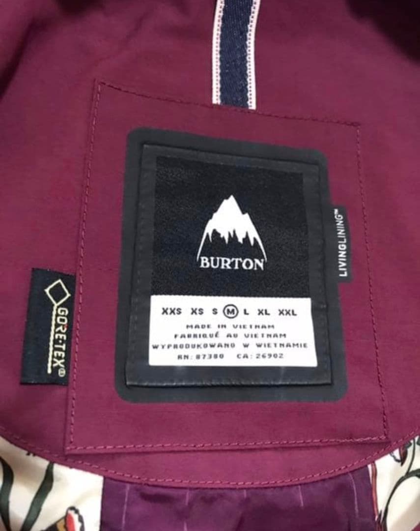 BURTON バートン GORE-TEX RUBIX JACKET サイズM