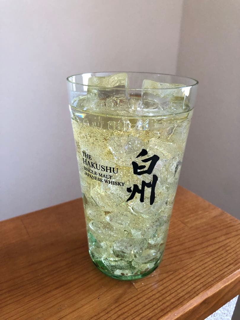 さいたま犬　食品サンプル　持ち上げハイボール　白州