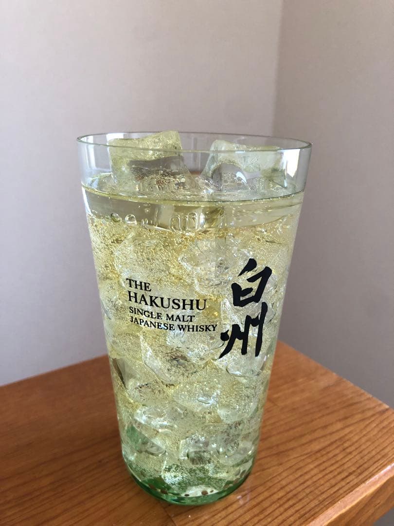 さいたま犬　食品サンプル　持ち上げハイボール　白州