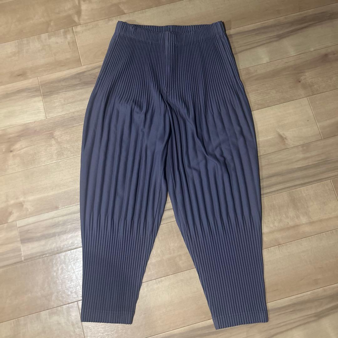 N*@様 HOMME PLISSÉ ISSEY MIYAKE パンツ グレー