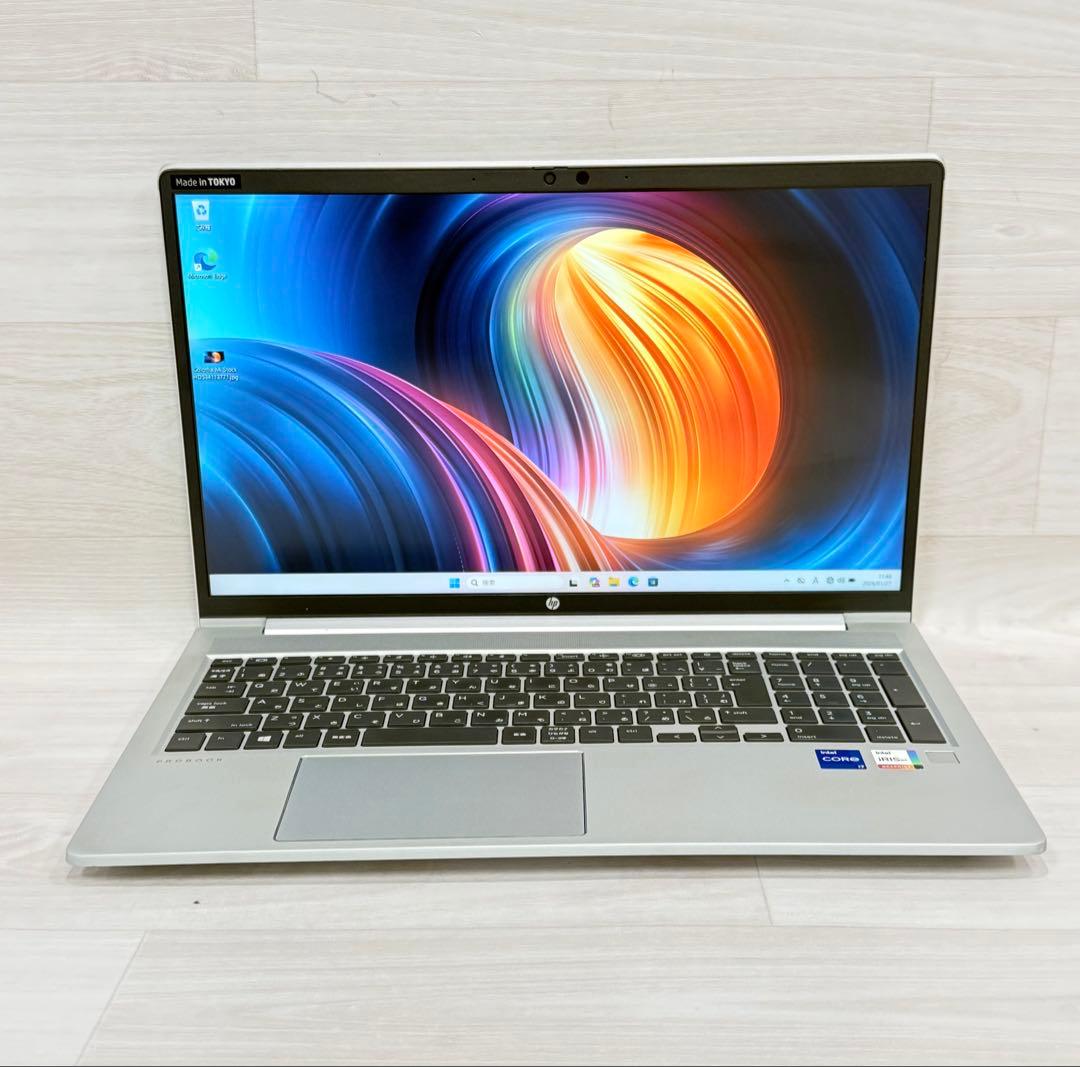 11世代Hp ProBook650 G8ノートCorei7/16GB/512GB