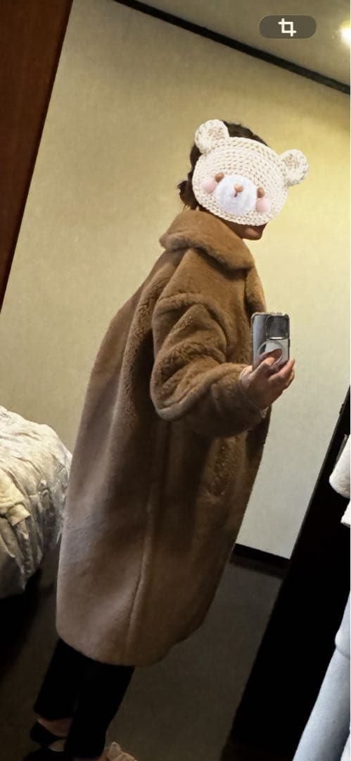 ちょちゅ様 ベアコート MaxMara好きさんにも