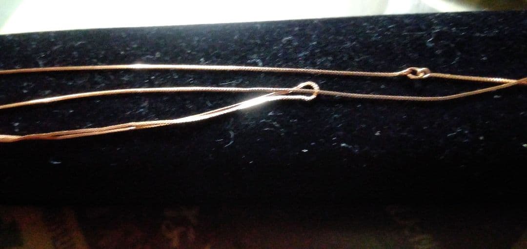 K10ネックレスK10KチェーンネックレスK10金ベネチアンチェーン・ネックレス