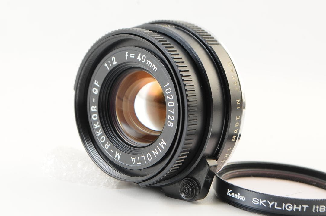 ★超美品★ MINOLTA M-ROKKOR-QF 40mm F2 ★完動品！
