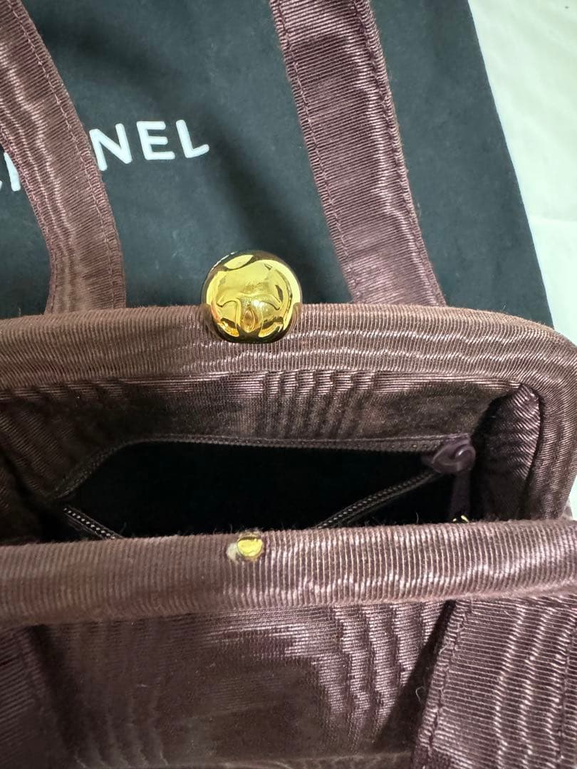 CHANEL ブラウン ハンドバッグ