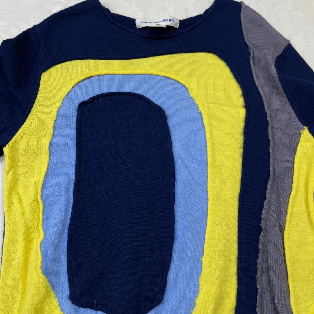 COMME des GARCONS SHIRT　デザインニット　2018AW