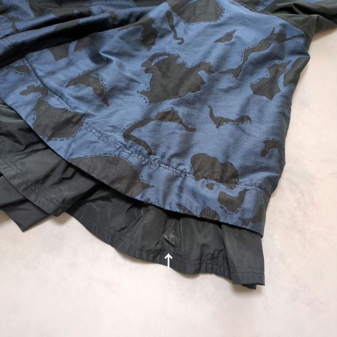 EIKO KONDO✨️バルーンジレ 総柄 ワイヤー変形 総柄 アートを纏う❁