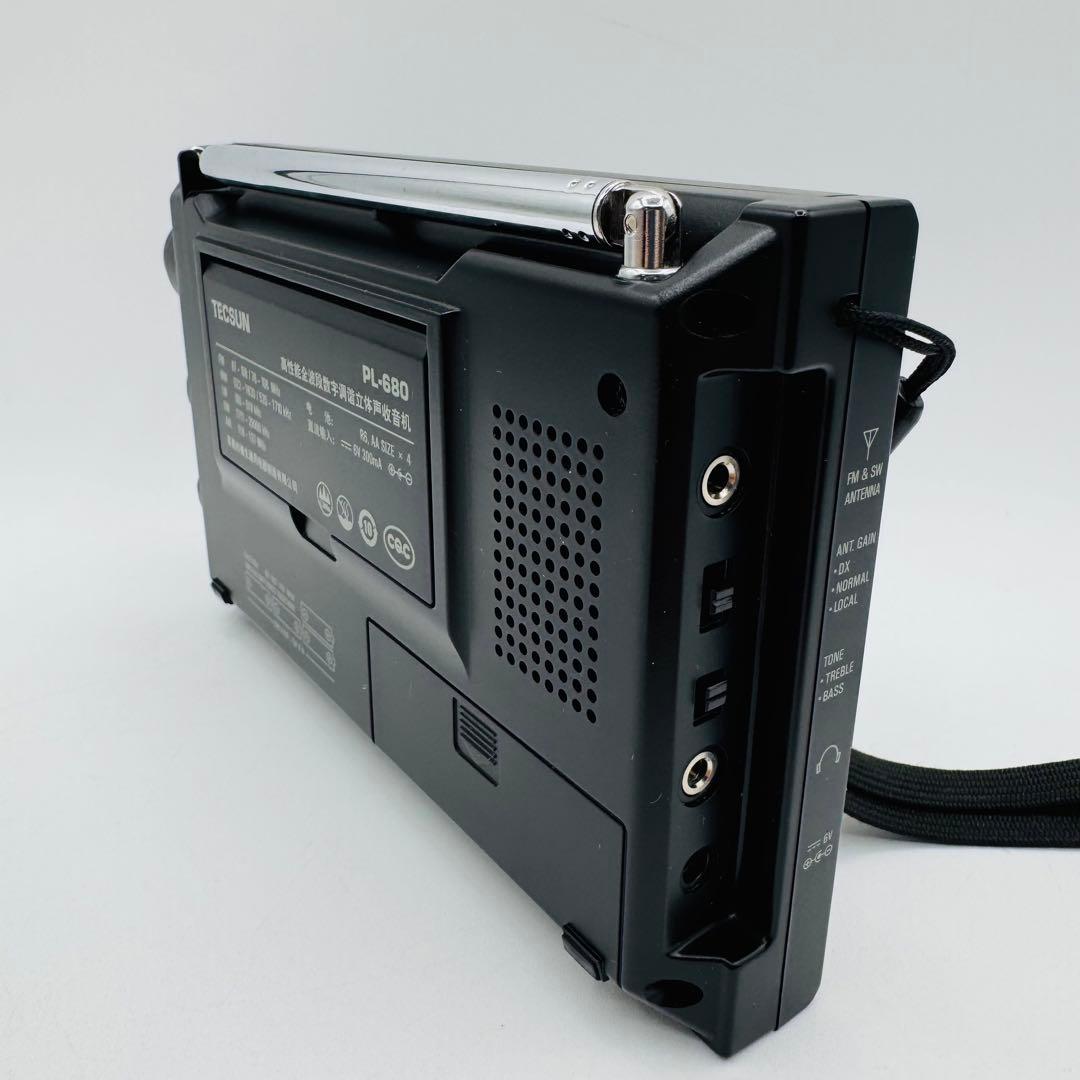 【美品】TECSUN　短波ラジオ　PL-680