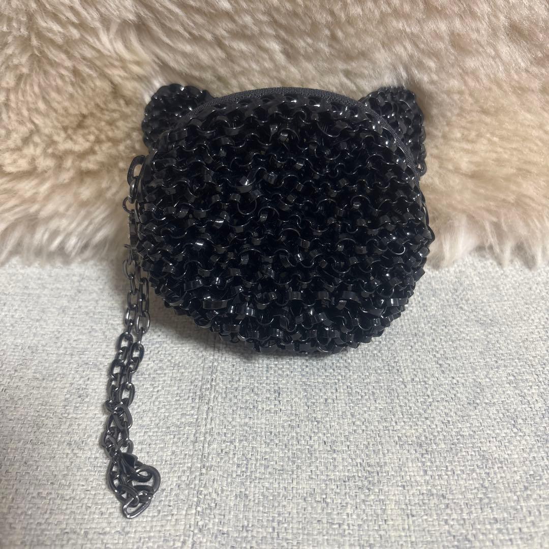 ANTEPRIMA 猫耳型 ブラック ケース