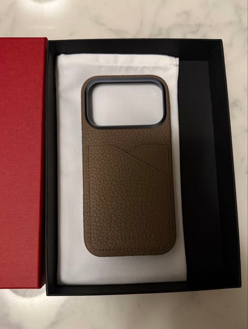 BONAVENTURA ブラウン iPhone17proケース