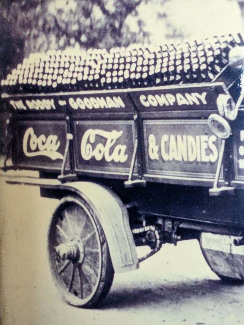 コカコーラ配達写真額