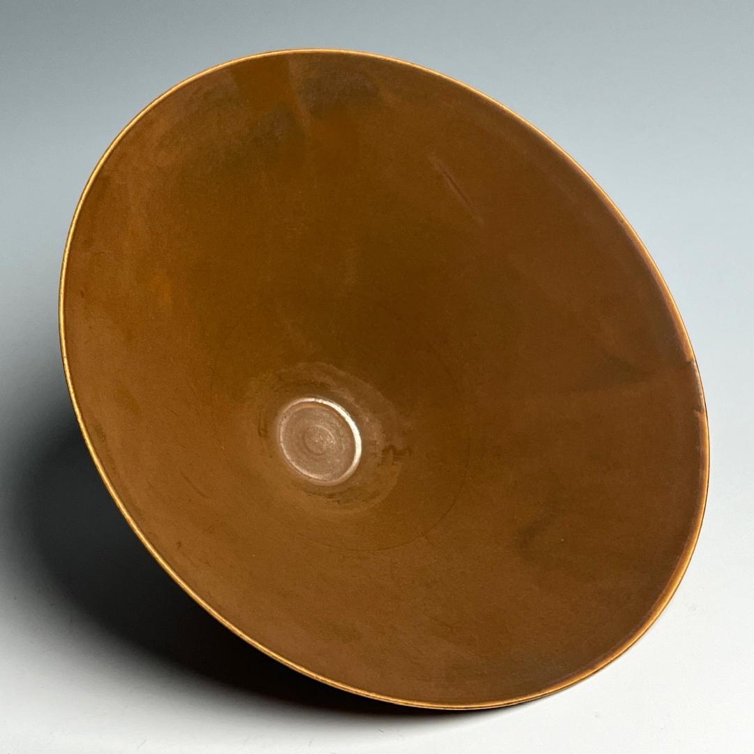 定窯 柿釉碗 中国美術 中国古玩 T12