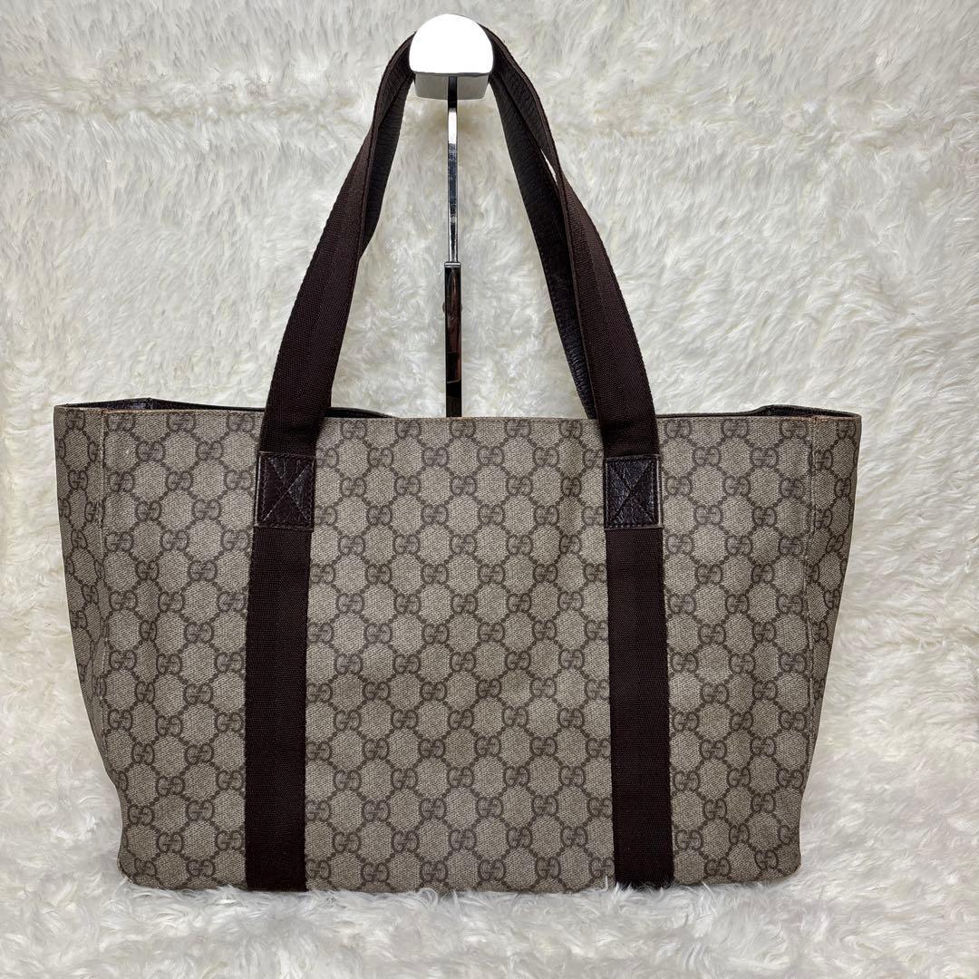 【良品✨】GUCCI トートバッグ　キャンバス